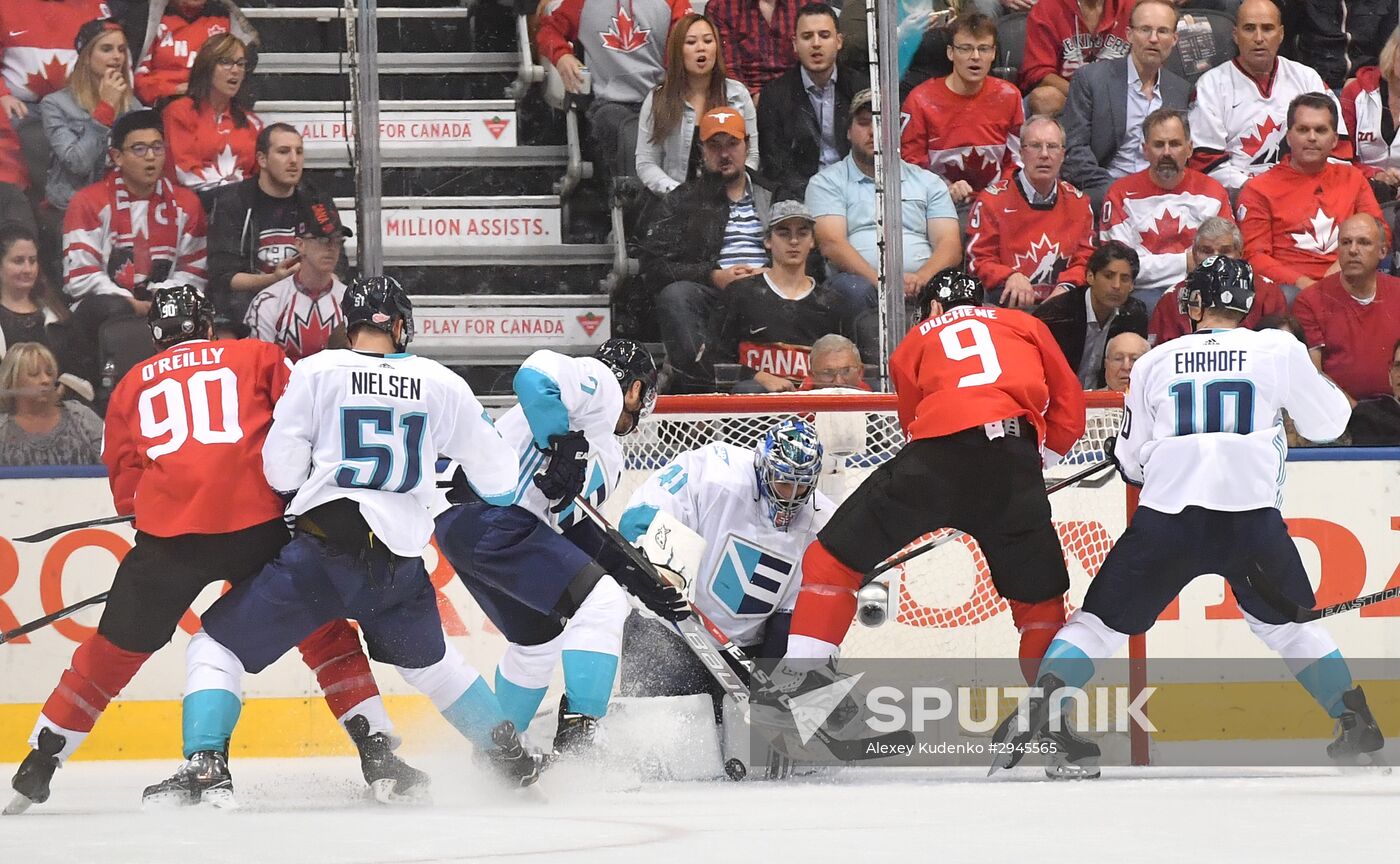 2016 World Cup of Hockey. Canada vs. Europe