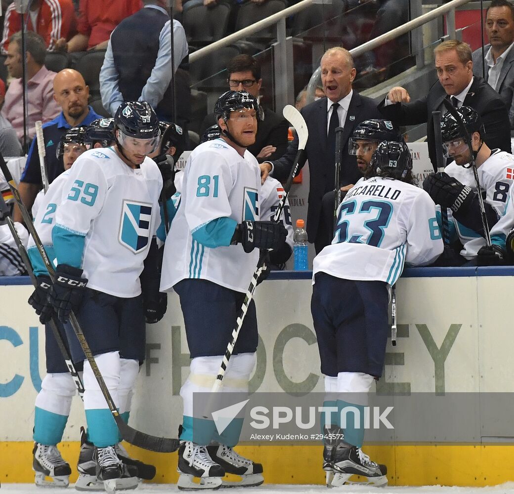 2016 World Cup of Hockey. Canada vs. Europe