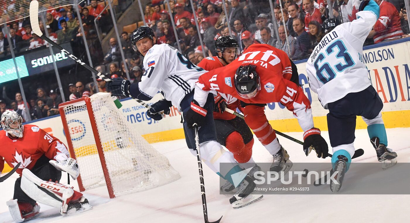 2016 World Cup of Hockey. Canada vs. Europe