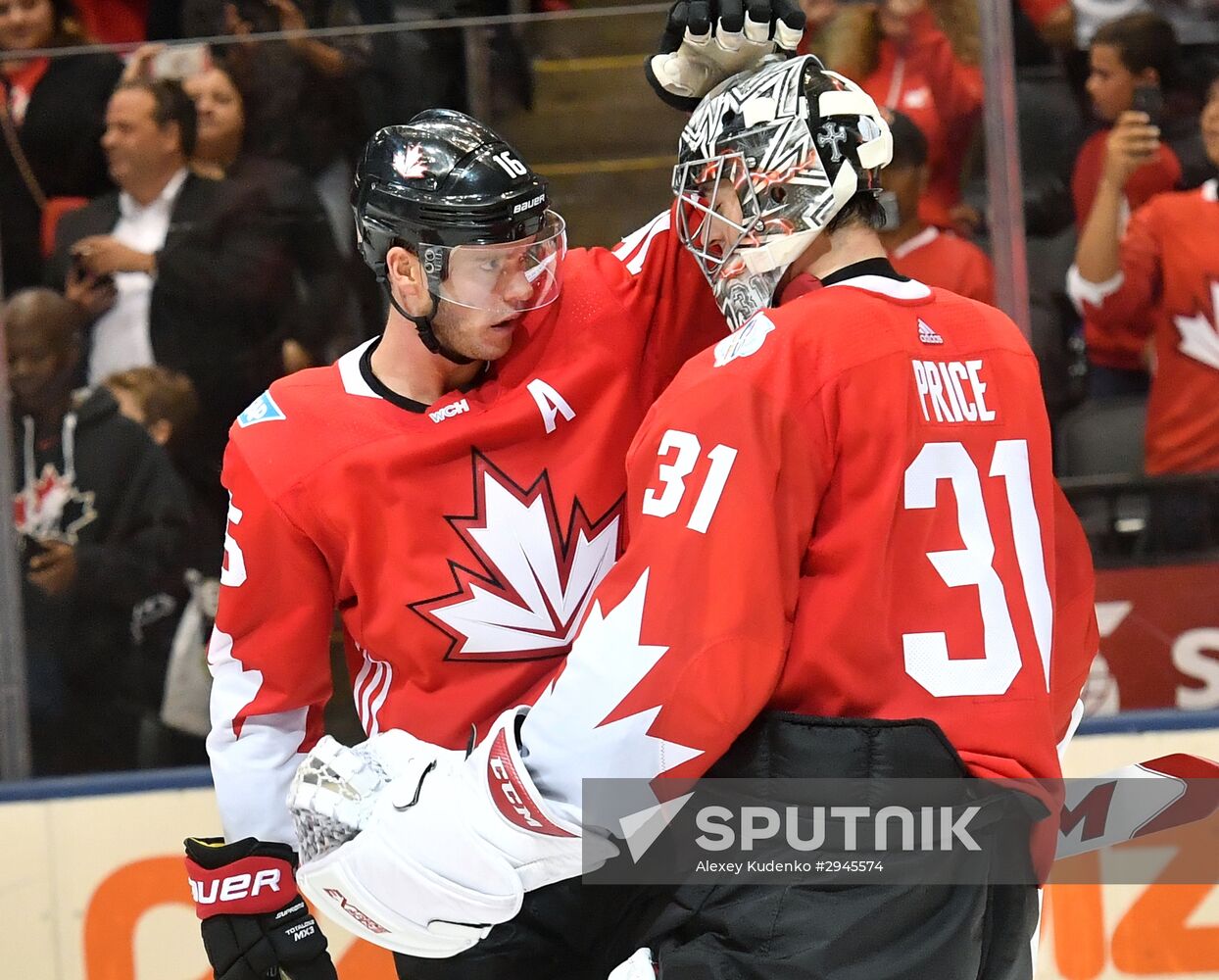 2016 World Cup of Hockey. Canada vs. Europe