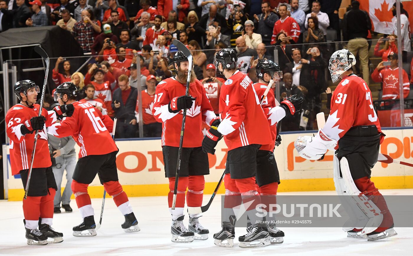 2016 World Cup of Hockey. Canada vs. Europe
