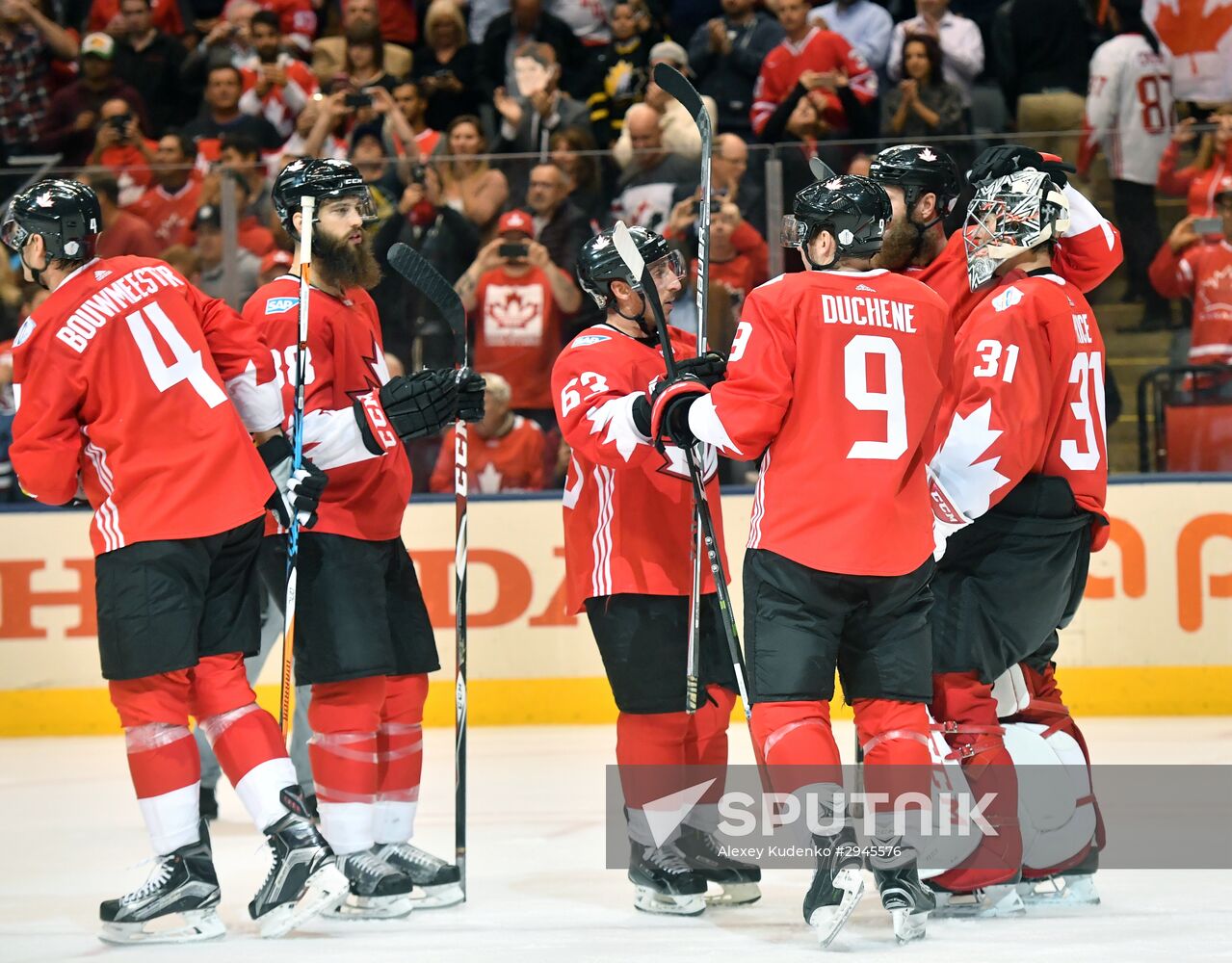 2016 World Cup of Hockey. Canada vs. Europe