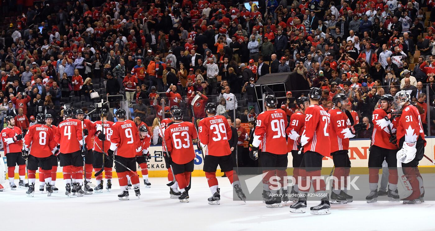 2016 World Cup of Hockey. Canada vs. Europe