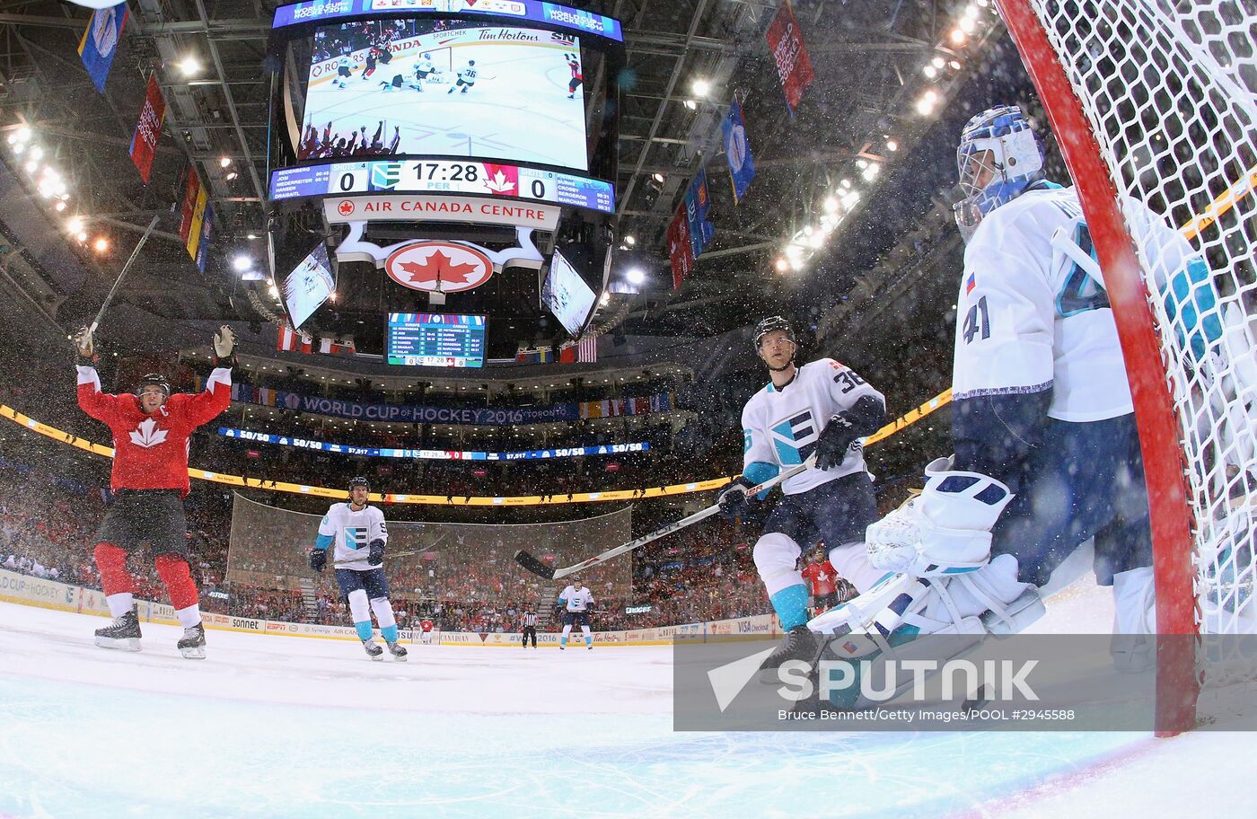 2016 World Cup of Hockey. Canada vs. Europe