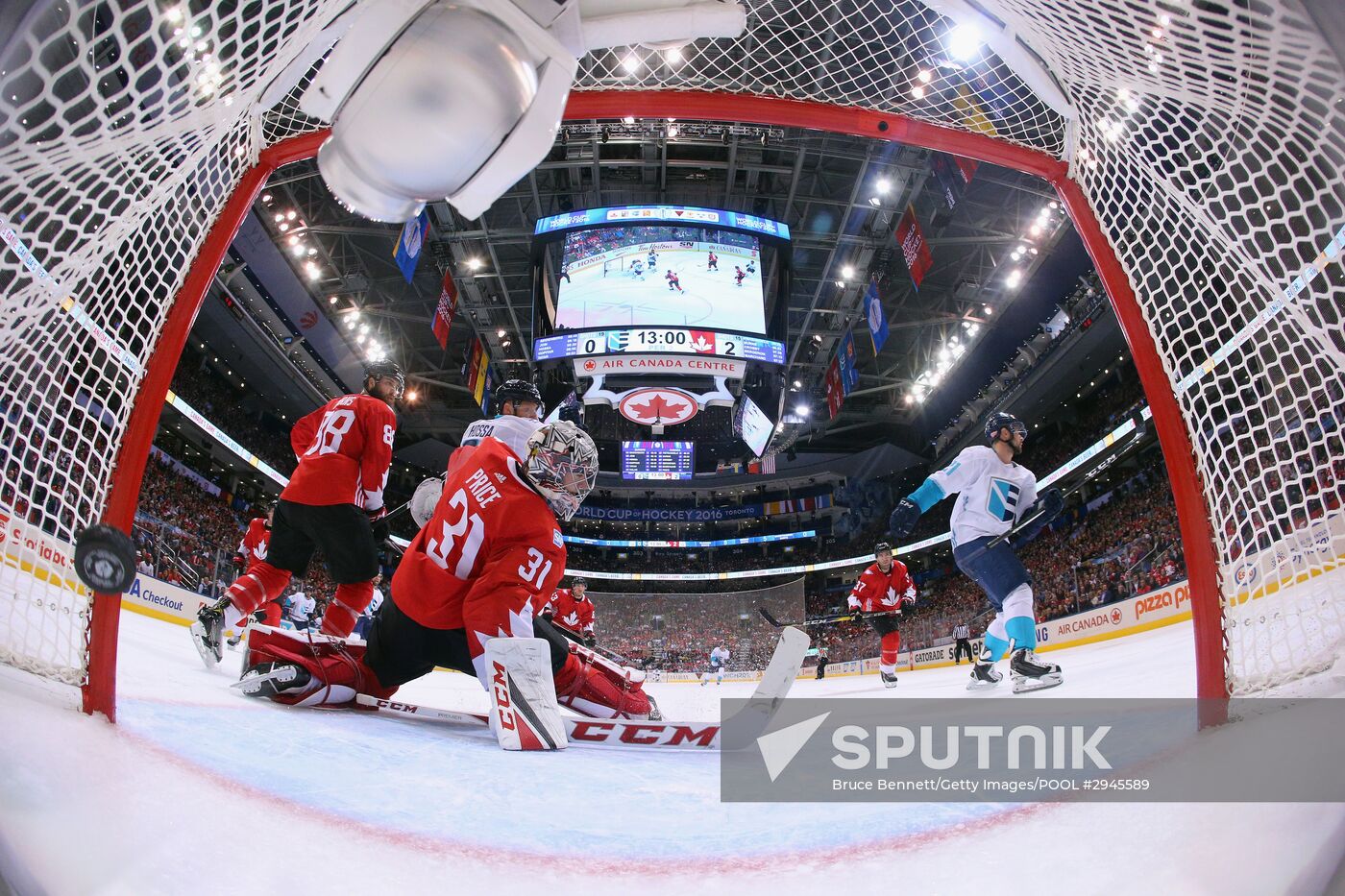 2016 World Cup of Hockey. Canada vs. Europe