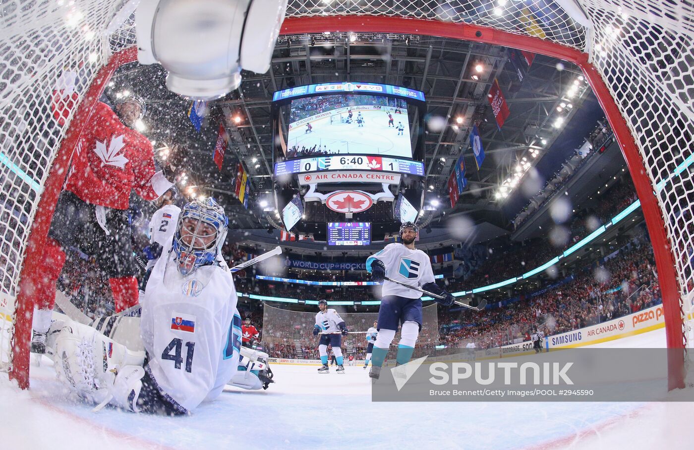 2016 World Cup of Hockey. Canada vs. Europe