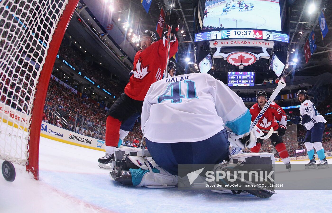 2016 World Cup of Hockey. Canada vs. Europe