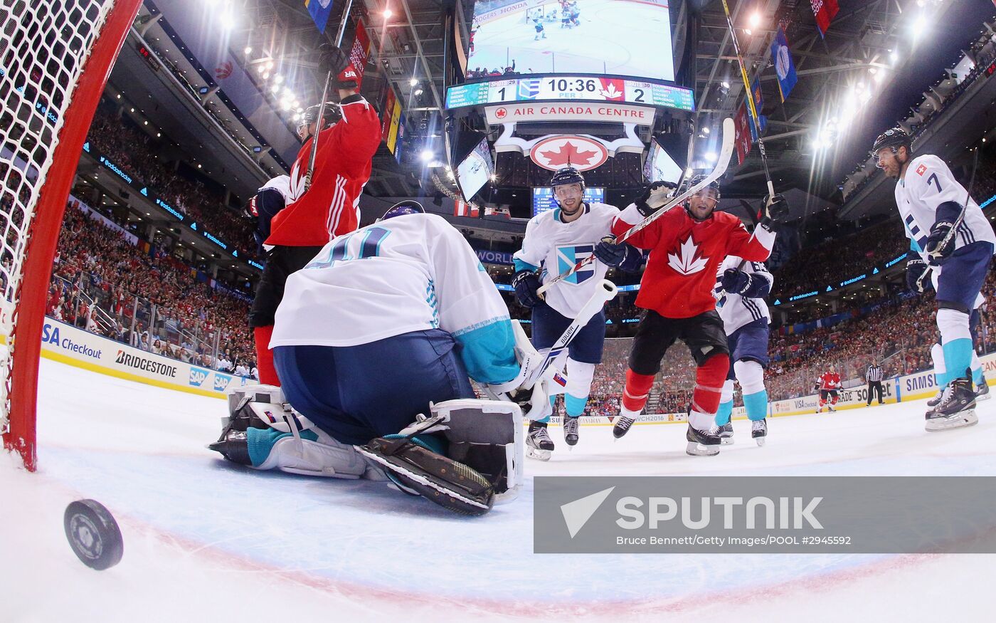 2016 World Cup of Hockey. Canada vs. Europe