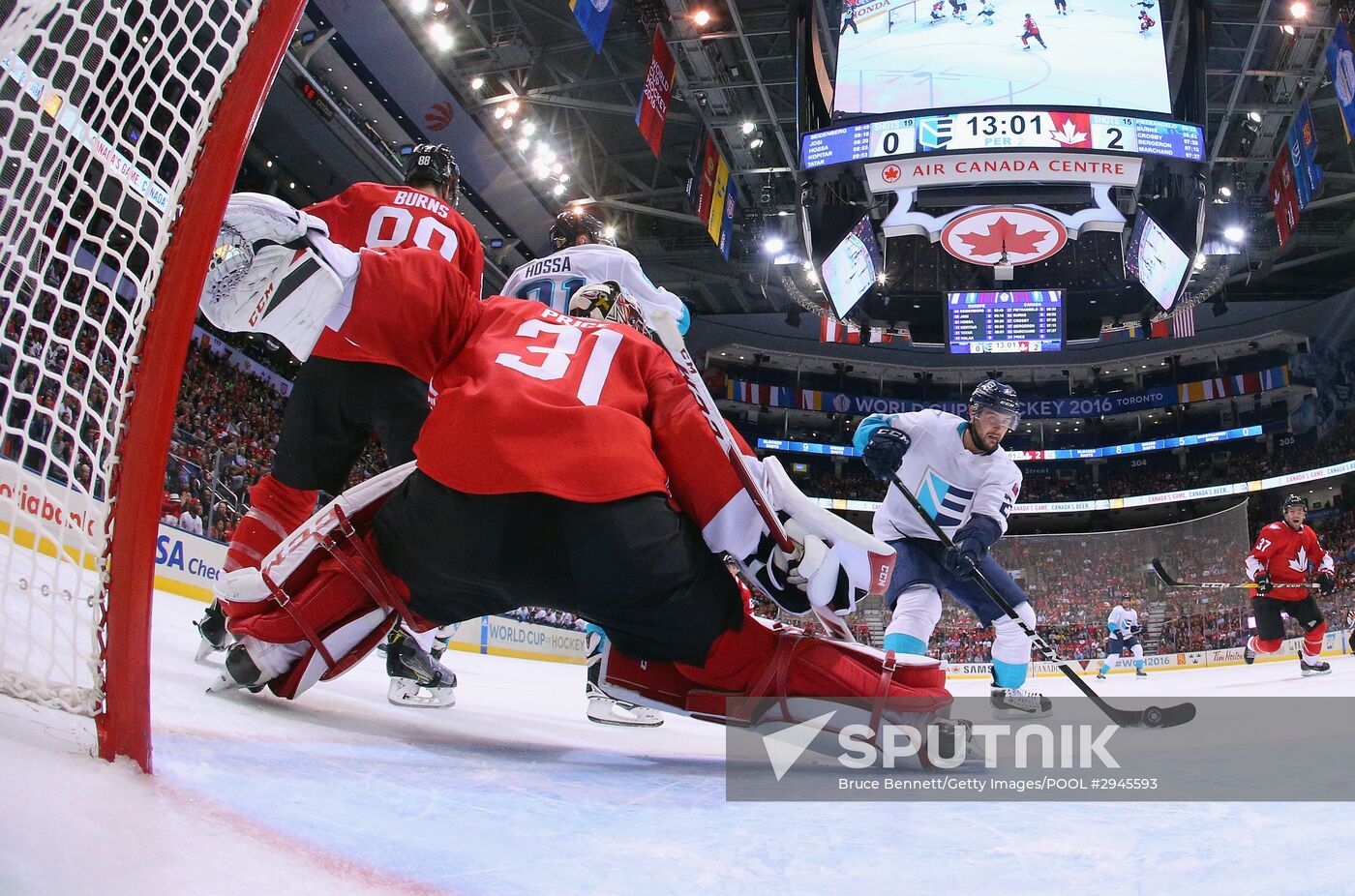 2016 World Cup of Hockey. Canada vs. Europe