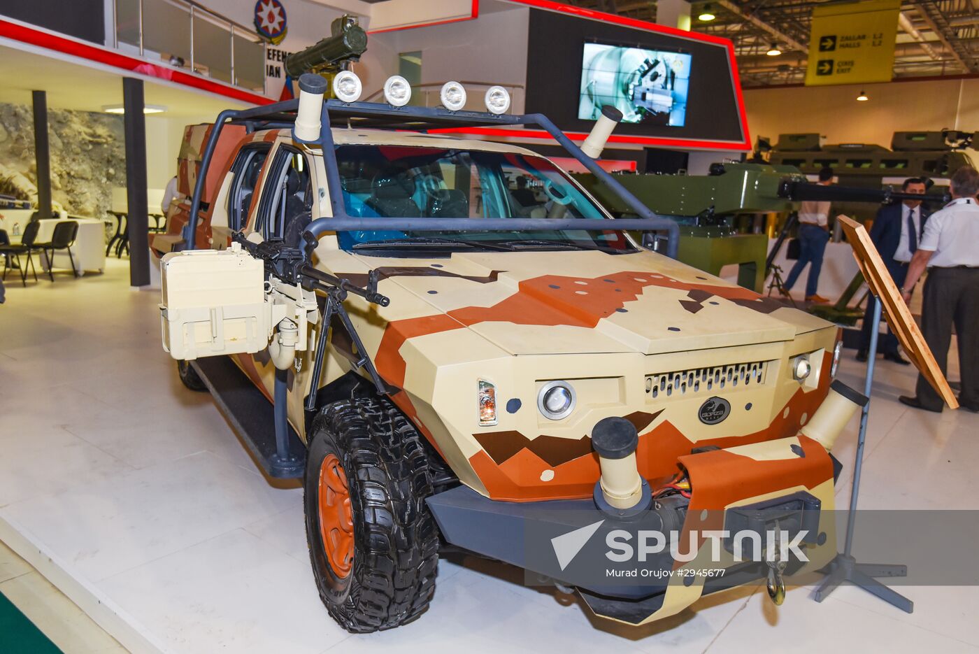 ADEX-2016 arms and military equipment exhibition in Baku