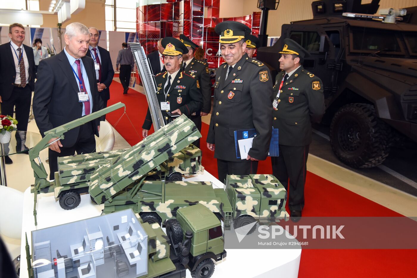 ADEX-2016 Azerbaijan International Defense Industry Exhibition in Baku.