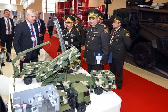 ADEX-2016 Azerbaijan International Defense Industry Exhibition in Baku.