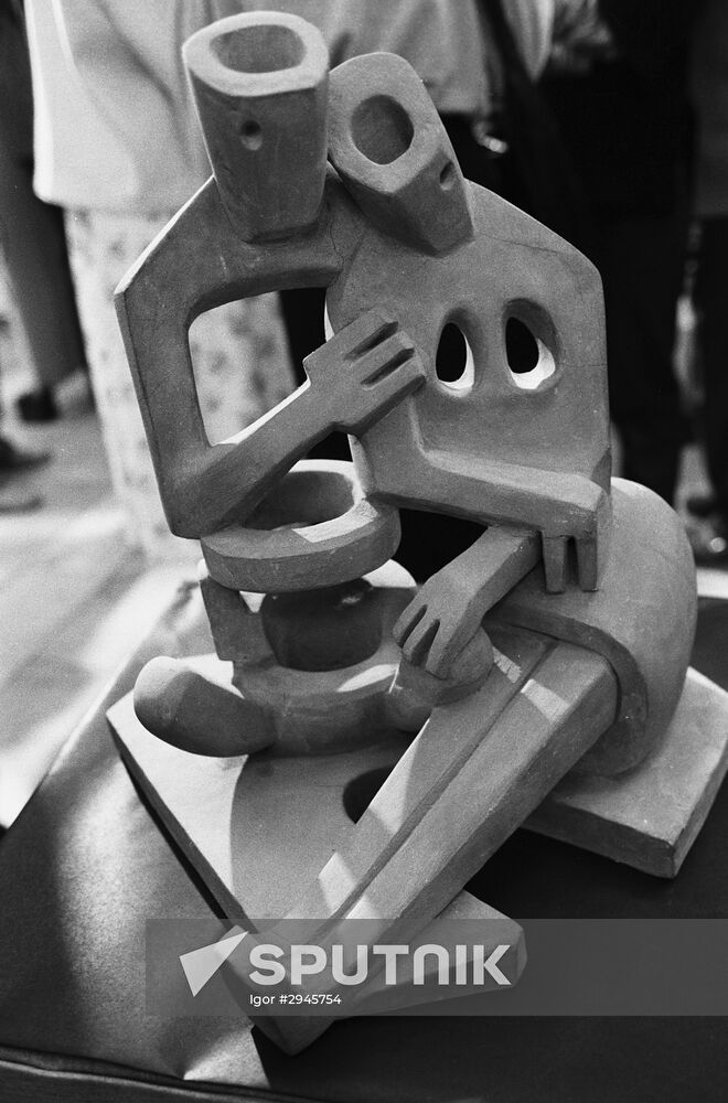 Sculptor Vadim Sidur