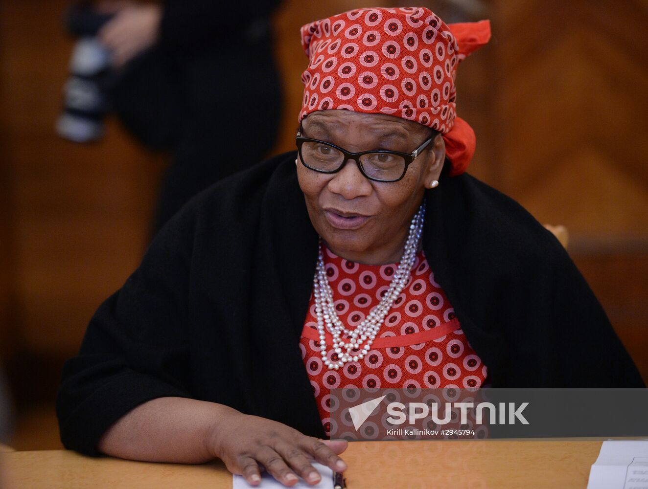 Sergei Lavrov meets with South Africa National Council of Provinces Chairperson Thandi Modise