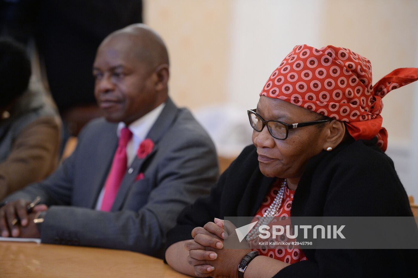 Sergei Lavrov meets with South Africa National Council of Provinces Chairperson Thandi Modise