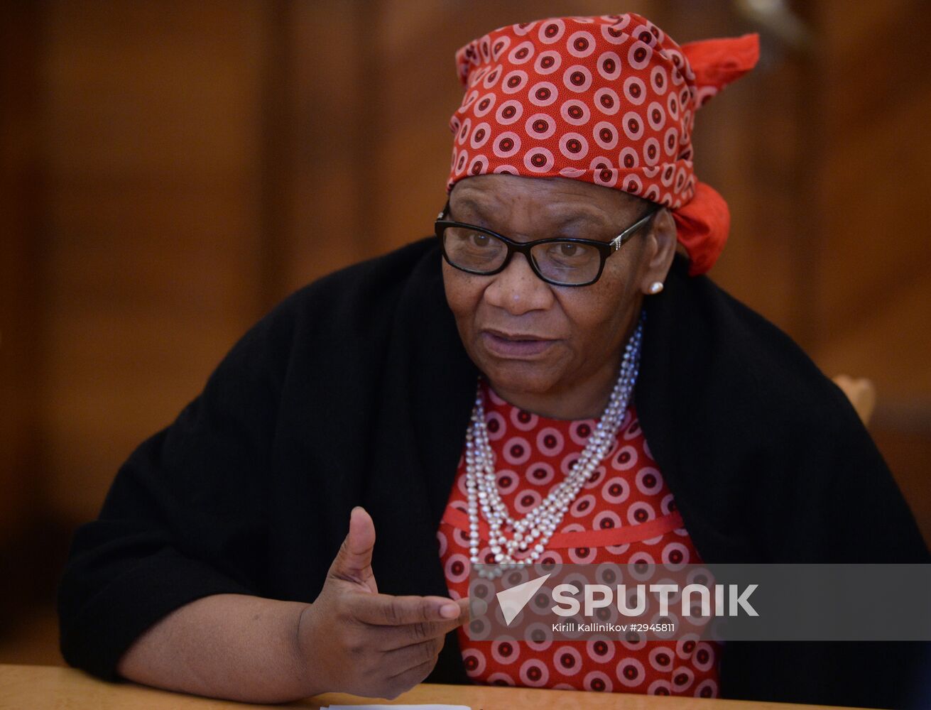 Sergei Lavrov meets with South Africa National Council of Provinces Chairperson Thandi Modise