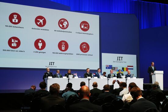 Netherlands announce preliminary investigation results of Malaysia Airlines Flight MH17 crash