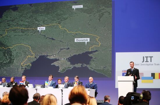 Netherlands announce preliminary investigation results of Malaysia Airlines Flight MH17 crash