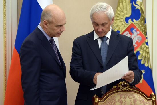 President Vladimir Putin holds meeting on forming federal budget