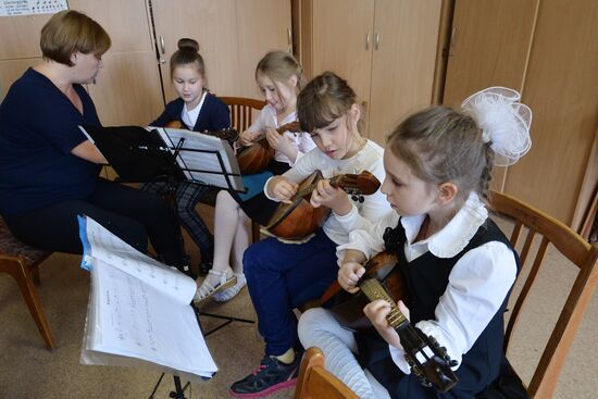 Music magnet school in Chelyabinsk