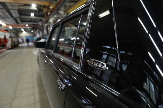 Luxury car repairs at ZIL car plant