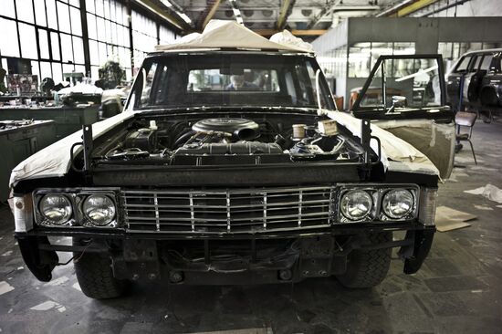 Luxury car repairs at ZIL car plant