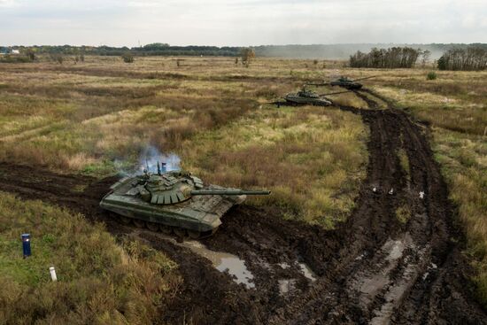 Tank drills of the Southern Military District