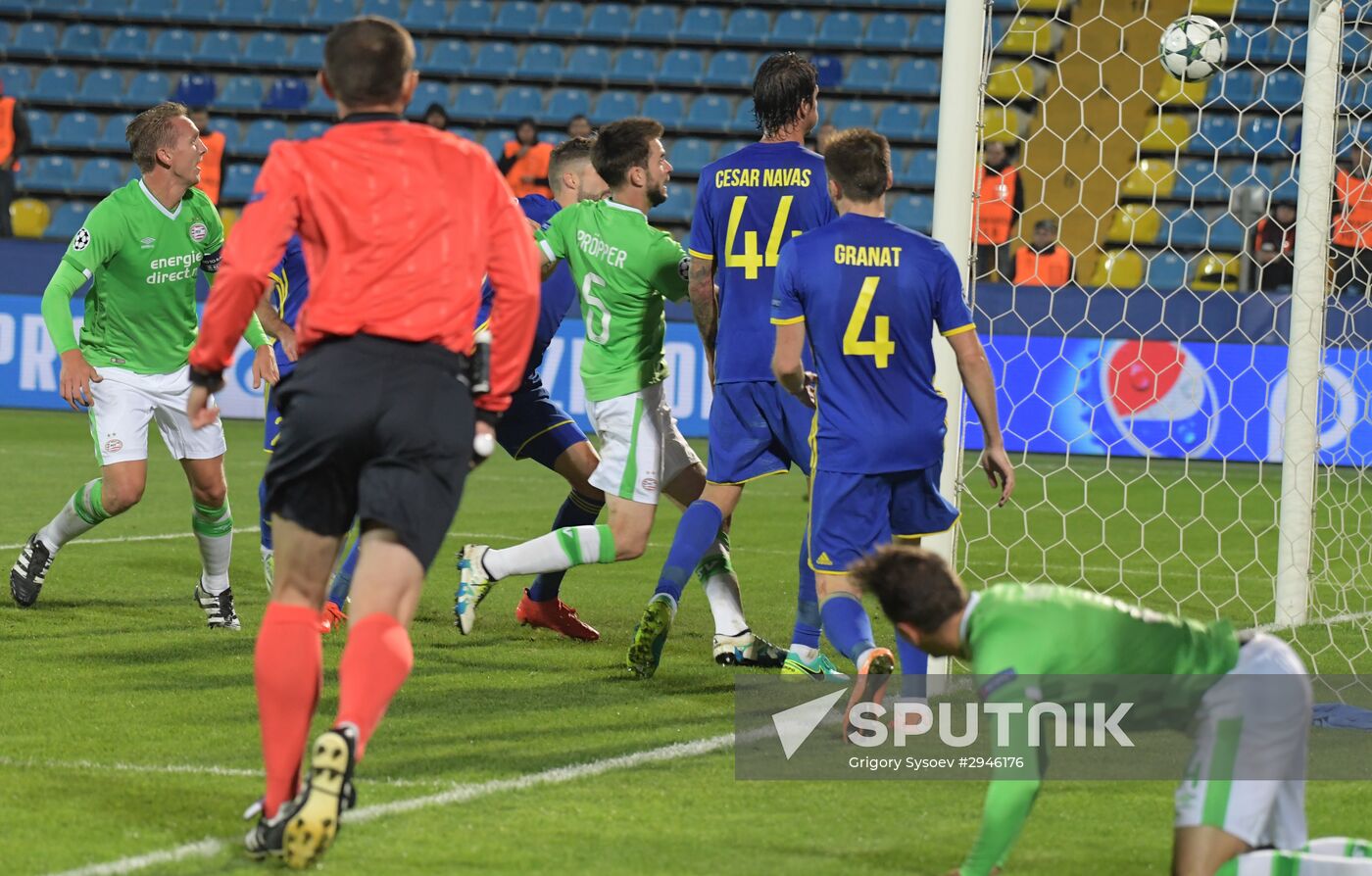 UEFA Champions League. Rostov vs. PSV Eindhoven