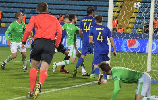 UEFA Champions League. Rostov vs. PSV Eindhoven