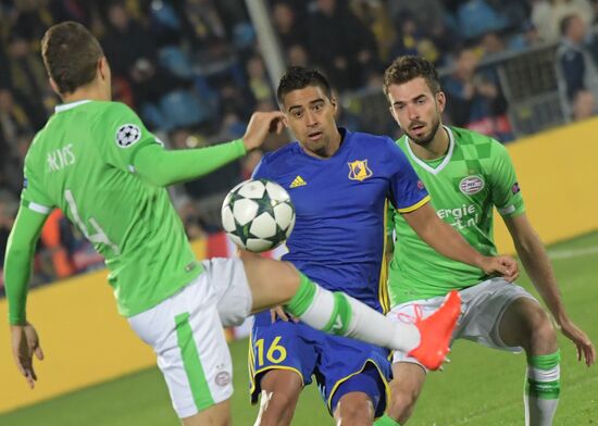 UEFA Champions League. Rostov vs. PSV Eindhoven