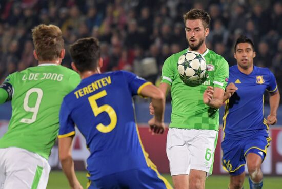 UEFA Champions League. Rostov vs. PSV Eindhoven