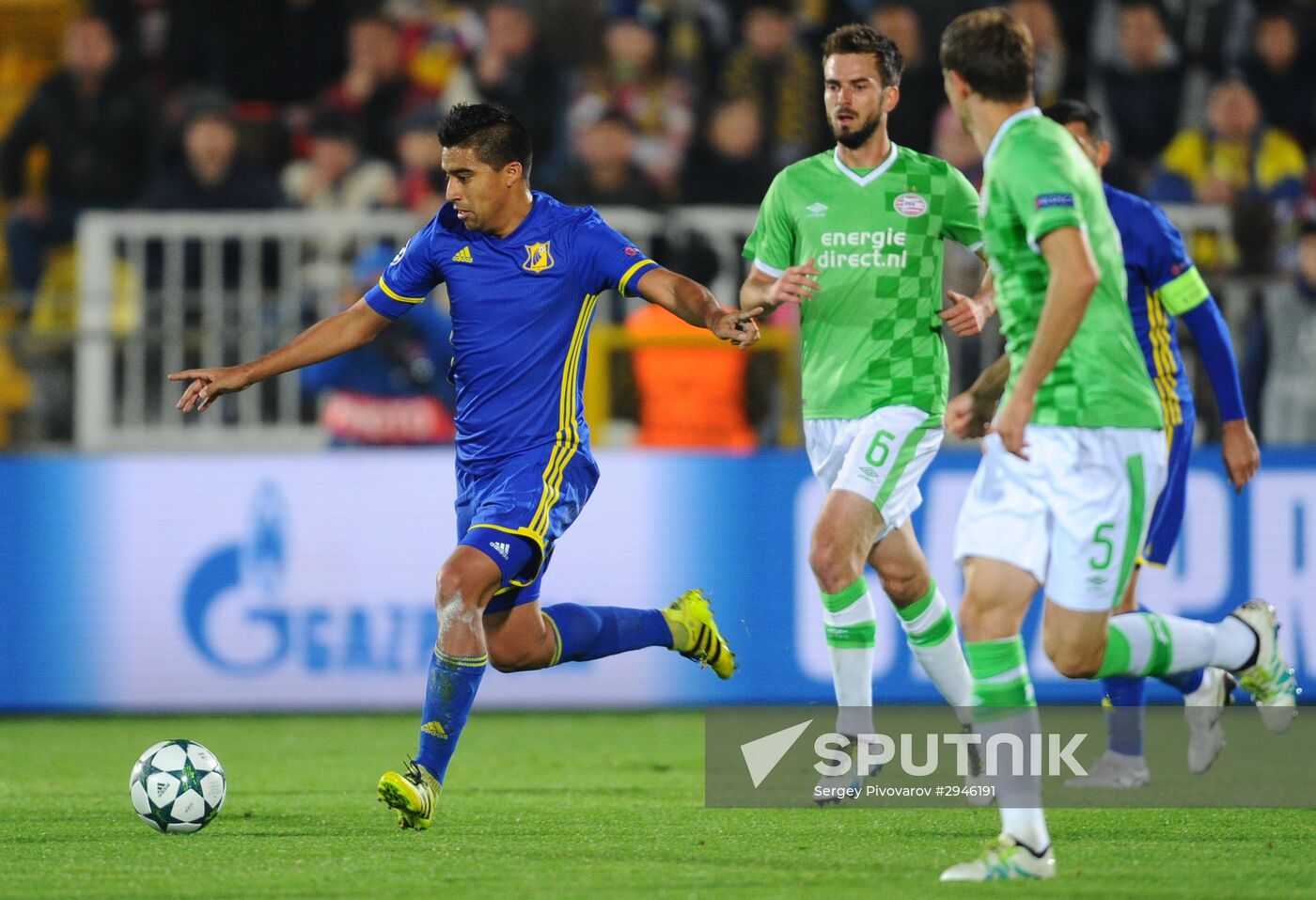 UEFA Champions League. Rostov vs. PSV Eindhoven