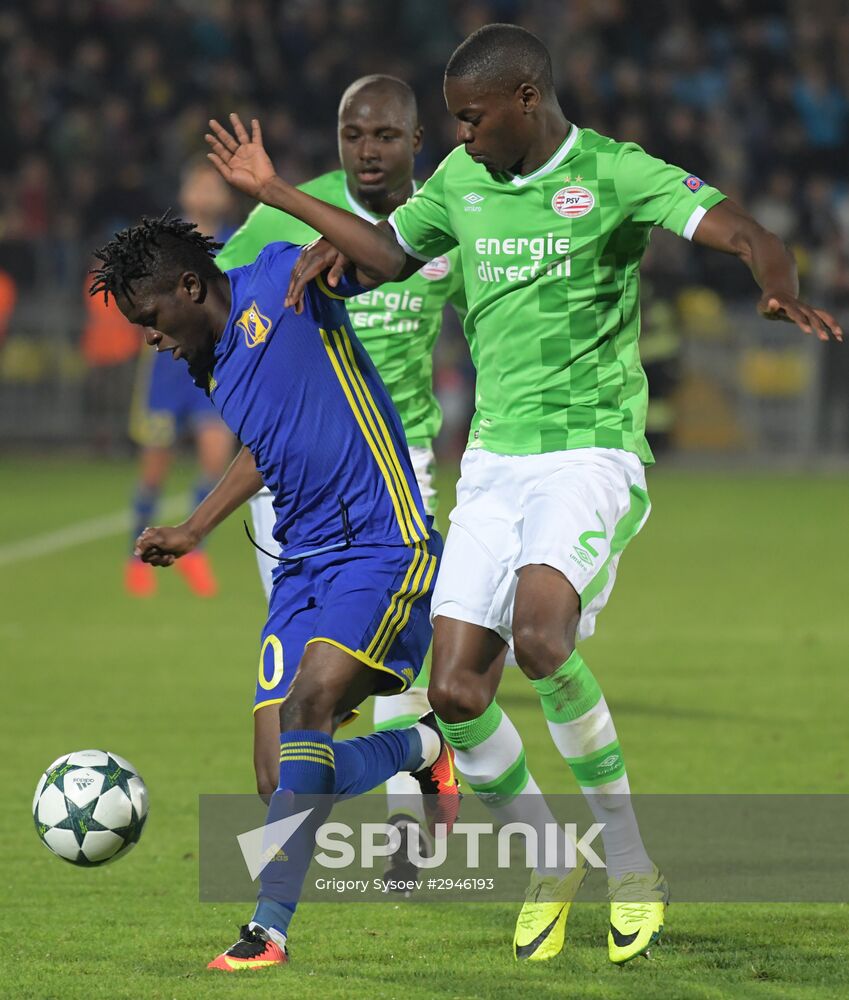 UEFA Champions League. Rostov vs. PSV Eindhoven