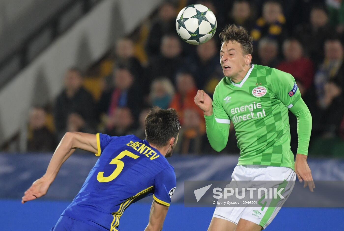 UEFA Champions League. Rostov vs. PSV Eindhoven