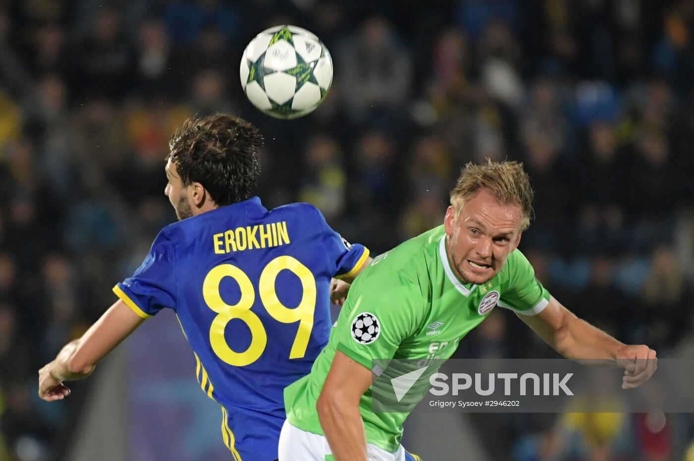 UEFA Champions League. Rostov vs. PSV Eindhoven