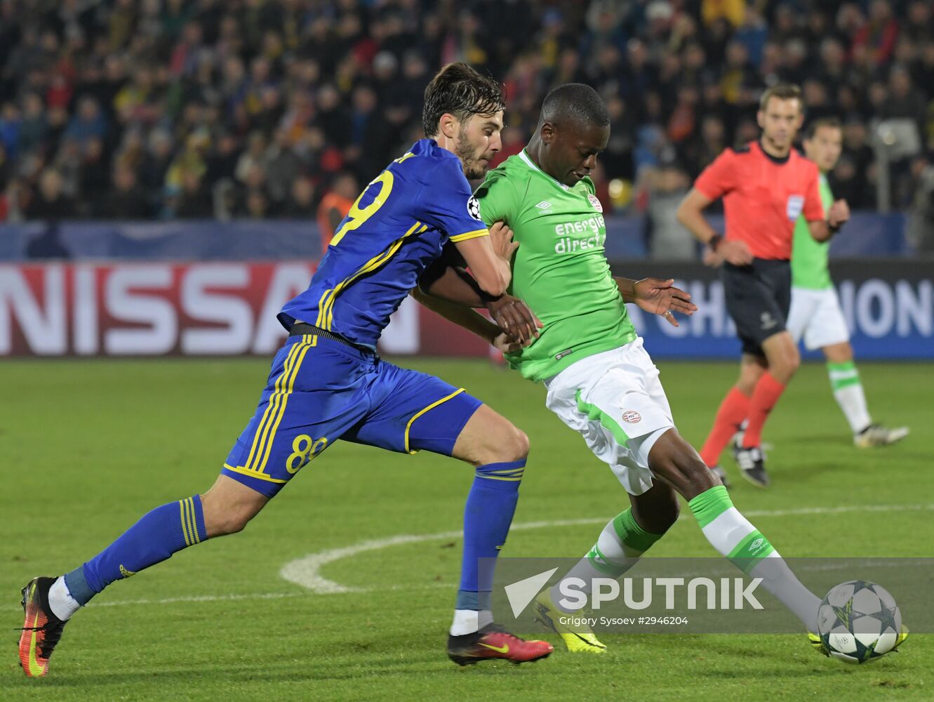UEFA Champions League. Rostov vs. PSV Eindhoven