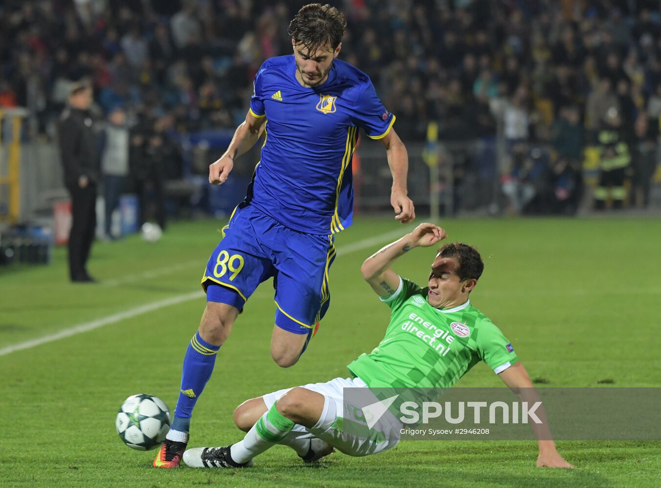 UEFA Champions League. Rostov vs. PSV Eindhoven