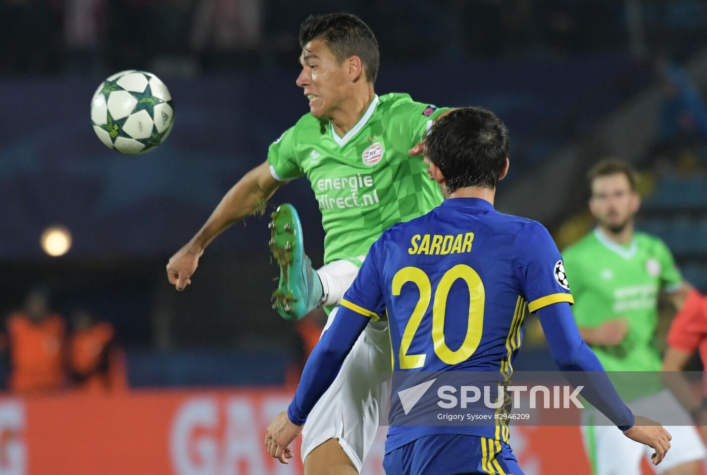 UEFA Champions League. Rostov vs. PSV Eindhoven