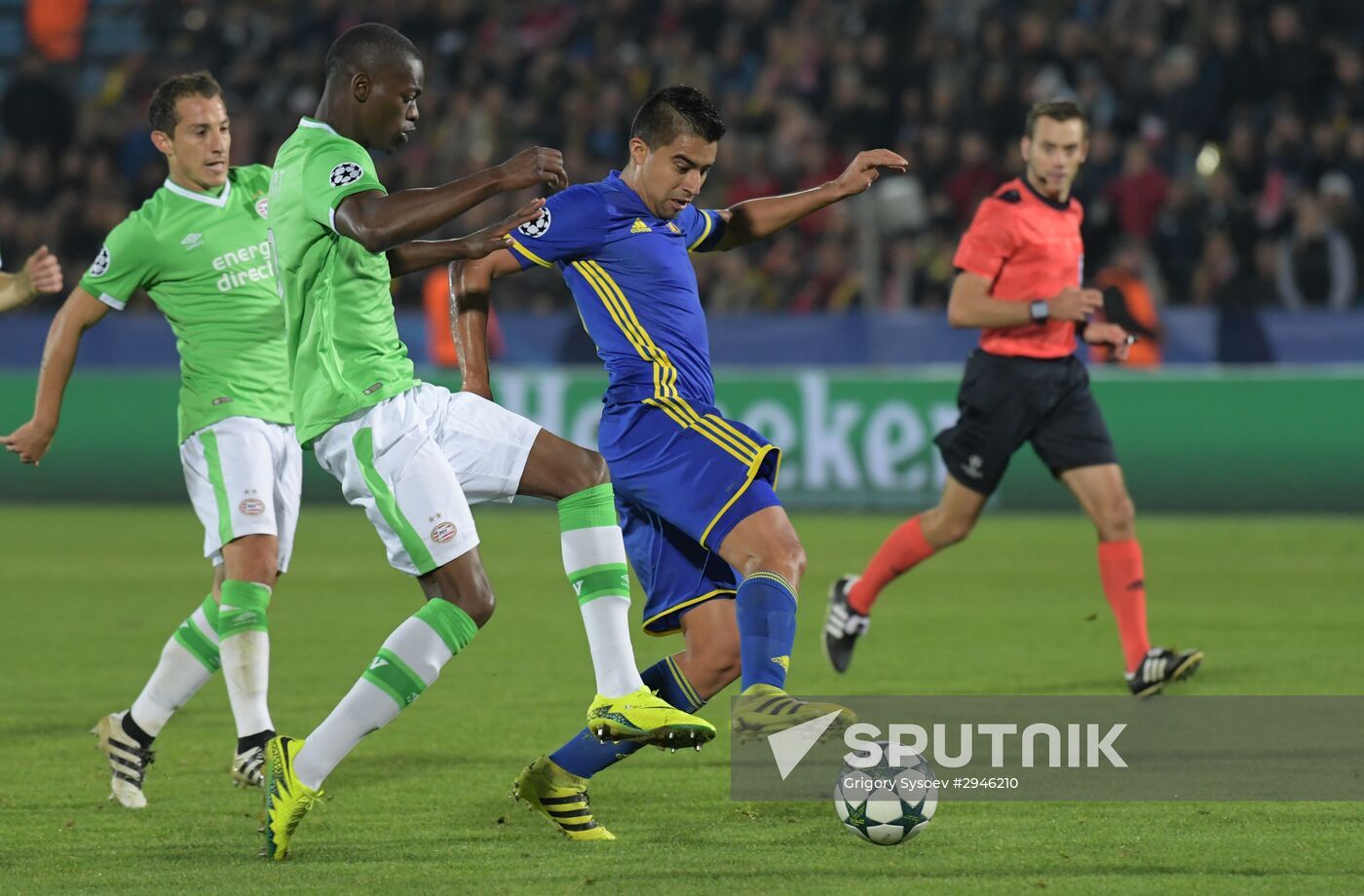 UEFA Champions League. Rostov vs. PSV Eindhoven