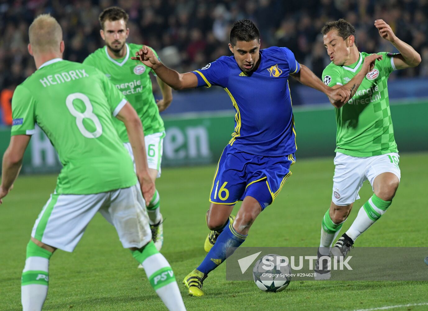 UEFA Champions League. Rostov vs. PSV Eindhoven