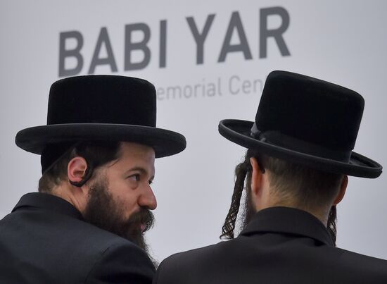 Ceremony dedicated to Babi Yar memorial establishment