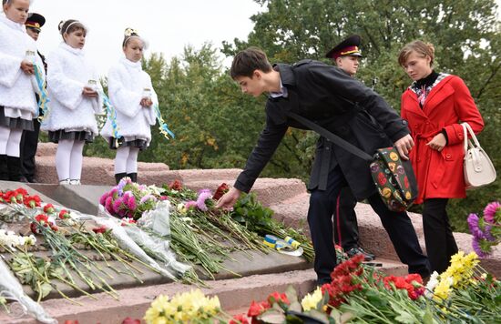 Remembrance events on 75th anniversary of Babi Yar massacre