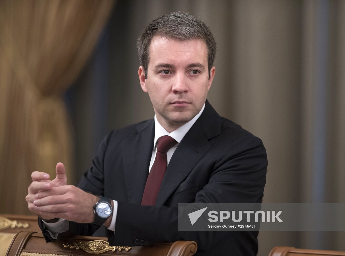 Russian Prime Minister Dmitry Medvedev held Russian federation government session