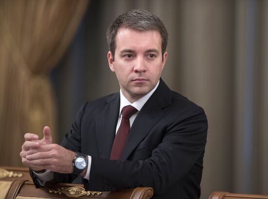 Russian Prime Minister Dmitry Medvedev held Russian federation government session