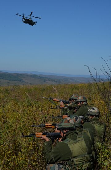 Indra-2016 Russia-India drills in Primorye Territory