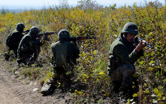 Indra-2016 Russia-India drills in Primorye Territory