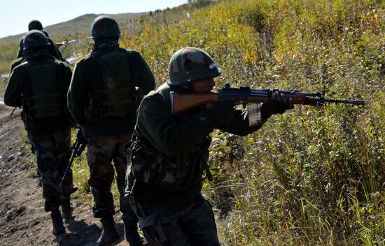 Indra-2016 Russia-India drills in Primorye Territory