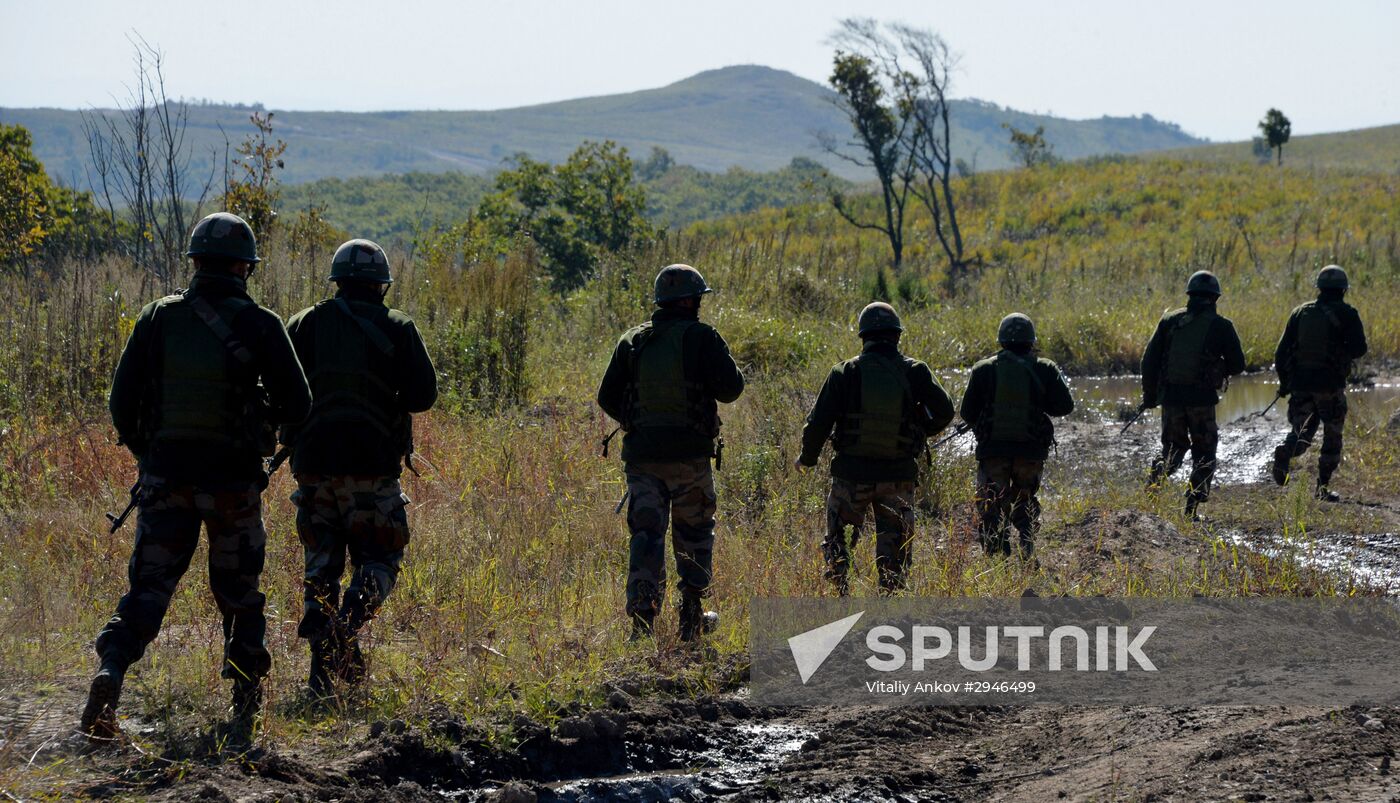 Indra-2016 Russia-India drills in Primorye Territory