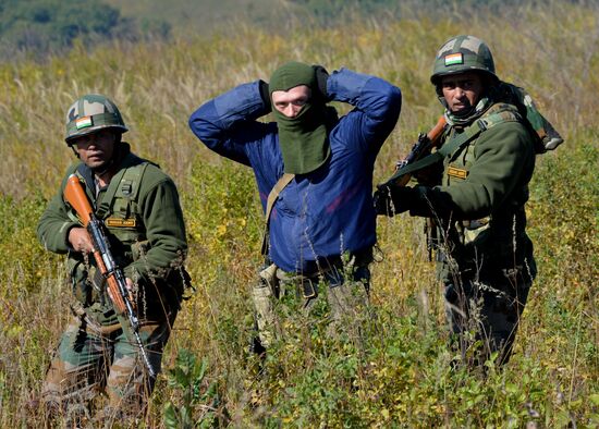 Indra-2016 Russia-India drills in Primorye Territory