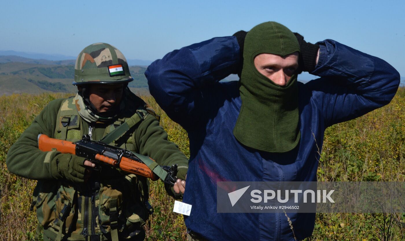 Indra-2016 Russia-India drills in Primorye Territory